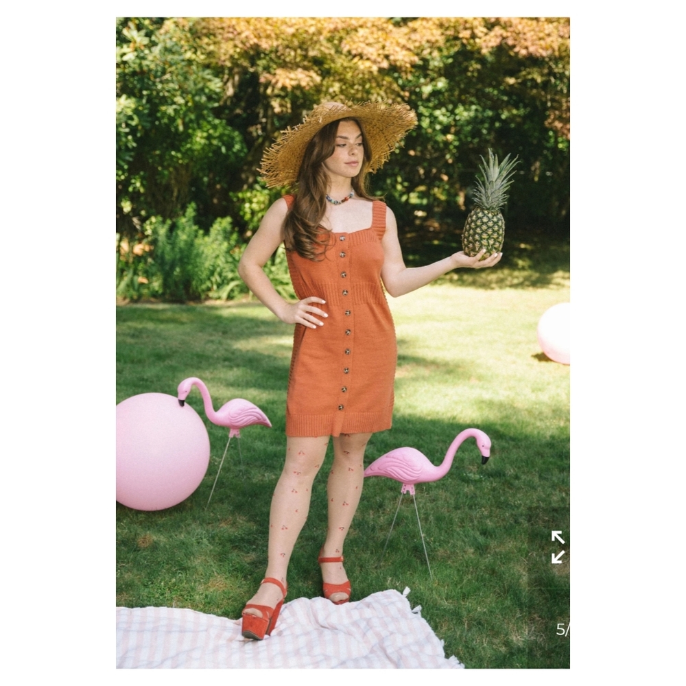 Jackson Rowe Saranda Dress - Tiger Lily - Picture 3 of 11